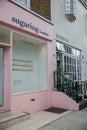 Hair removal salon and a restaurant from Notting Hill, London