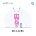 Hair removal type