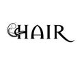 Hair logo letter H vector icon Royalty Free Stock Photo