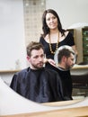 Hair Salon situation Royalty Free Stock Photo