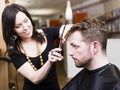 Hair Salon situation Royalty Free Stock Photo