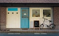 Hair salon storefront