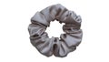 Hair scrunchie as hair tie in beautiful color with white background