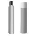 Hair spray bottle. Deodorant can, hair aerosol, 3d