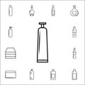 hair spray icon. Bottle icons universal set for web and mobile Royalty Free Stock Photo