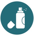 Hair Spray Isolate Vector Icon Editable Royalty Free Stock Photo