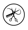 Hair tools icon