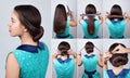 Hair tutorial. Hairstyle for long hair with twist accessory tutorial