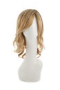 Hair wig over the mannequin head Royalty Free Stock Photo