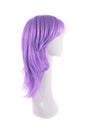 Hair wig over the mannequin head Royalty Free Stock Photo