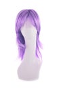 Hair wig over the mannequin head Royalty Free Stock Photo