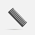 Hairbrash vector icon. Layers grouped for easy editing illustra