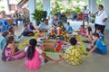 Haircutting ceremony in Matavera Rarotonga Cook Islands