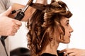 At hairdresser Royalty Free Stock Photo