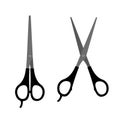 Hairdresser scissors flat icon