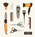 Hairdressing supplies Vector Illustracion