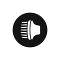 Hairdryer nozzle vector icon