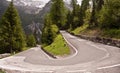 Hairpin bend