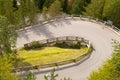 Hairpin curve Royalty Free Stock Photo