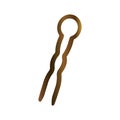 Hairpin icon Royalty Free Stock Photo