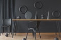 Hairpin table and chairs