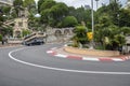 Hairpin turn from the Monaco Gran Prix Race Track