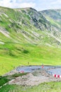 Hairpins on Transalpina mountain road