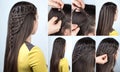 Hairstyle plaits tutorial