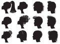 Hairstyles Royalty Free Stock Photo