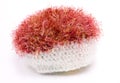 Hairy Mohair Hat Royalty Free Stock Photo