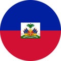 Haiti Flag illustration vector eps