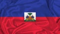 Silk Haiti Flag