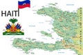 Haiti Map.