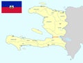 Haiti map - cdr format