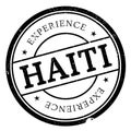 Haiti stamp rubber grunge