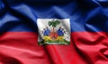 Haiti waving flag