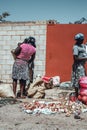 Haitian market in Dominican Republic