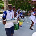 Haitian musicians. Royalty Free Stock Photo