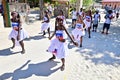 Haitian dancers Royalty Free Stock Photo