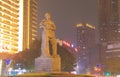 Haizhu Square night cityscape Guangzhou China Royalty Free Stock Photo