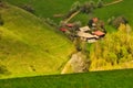 Haj rural settlement by Kokava - Linia in Veporske vrchy mountains