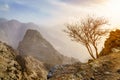 Hajar Mountains of Ras Al Khaimah Royalty Free Stock Photo