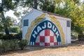 Hajduk Split football club logo graffiti