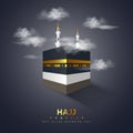 Hajj Mabrour vector banner.