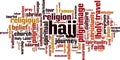 Hajj word cloud