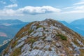 Hajla peak at Rugova mountains in Kosovo