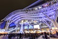 Hakata Station winter night scenes