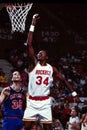 Hakeem Olajawon, Houston Rockets Royalty Free Stock Photo