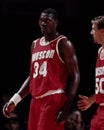 Hakeem Olajawon, Houston Rockets Royalty Free Stock Photo