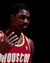 Hakeem Olajawon, Houston Rockets Royalty Free Stock Photo